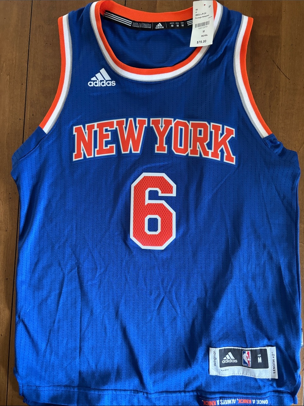 Porzingis NY Knicks Jersey
